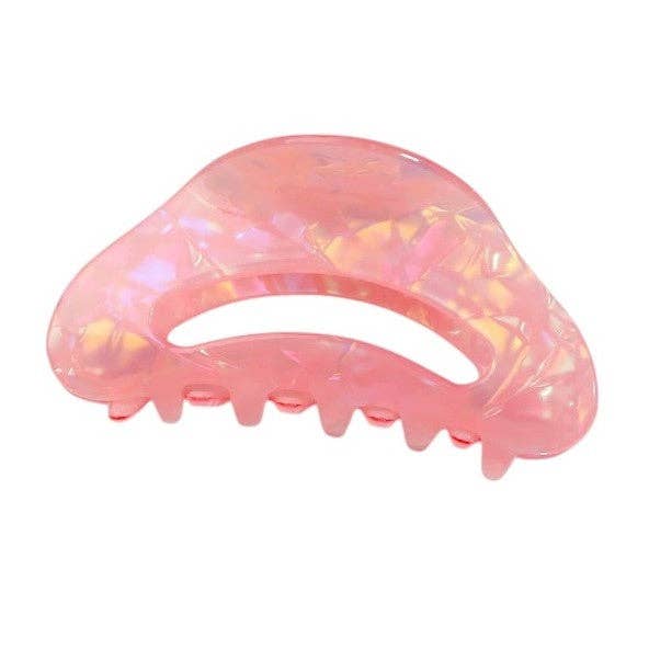 Parelmoerroze Klauwclip voor wholesale door Gold Trip
