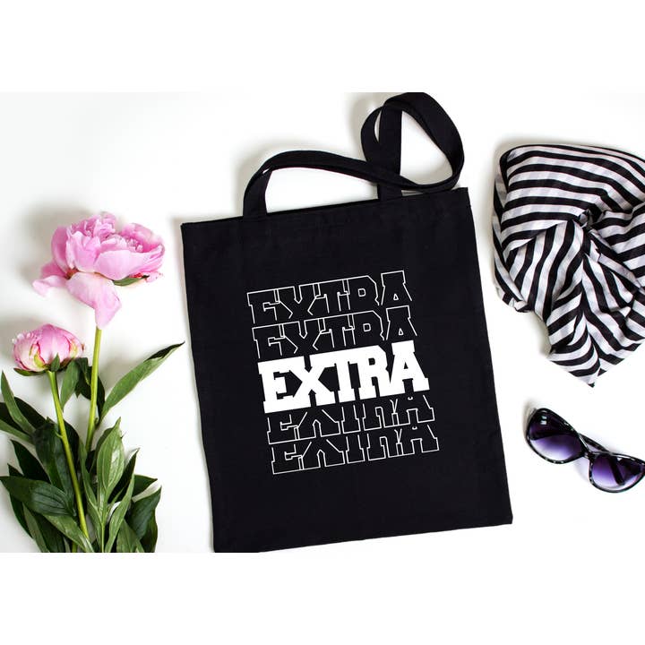Extra! Extra! Tote for wholesale by IamDaishaD, LLC
