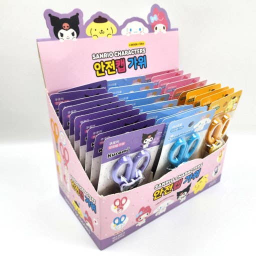 K-Wonderland - Vendita all'ingrosso Forbici - Forbici di Sicurezza Sanrio Characters – Con Cappuccio Protettivo5