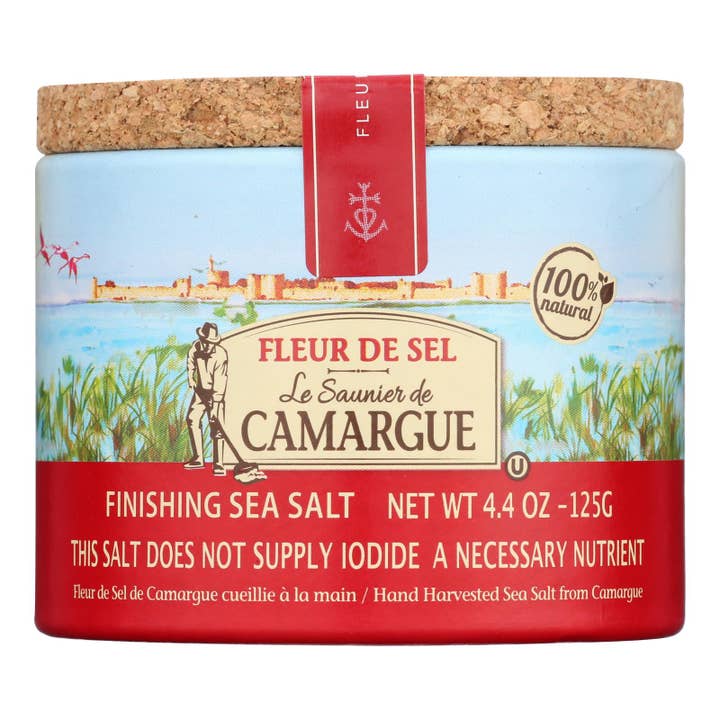 Everyday Supply Co - Wholesale Salt - Le Saunier De Camargue Fleur De Sel, 6-Pack, 125g Each
