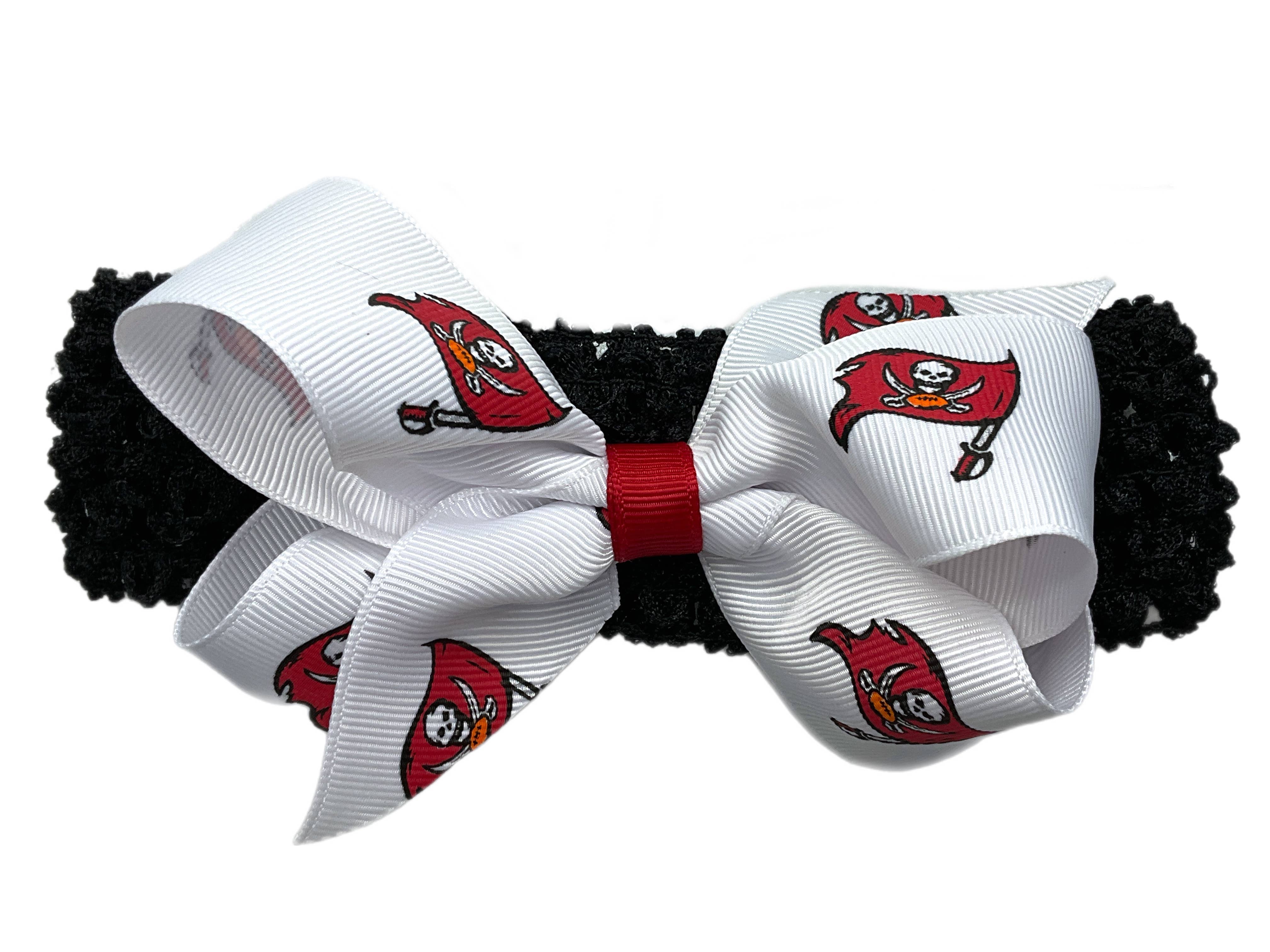 USA Licensed Bows and Accessories – wholesale Fashion headband – women's – Crochet Headband W/ Junior Bow #2652