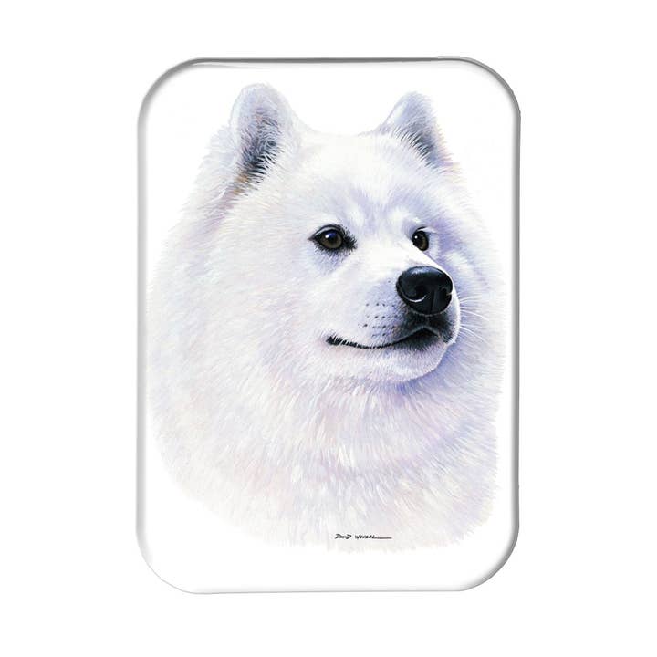 "Samoyed" - 2.5" X 3.5" Rectangle Fridge Magnets for wholesale by Airstrike