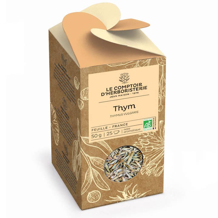 LE COMPTOIR D'HERBORISTERIE - Wholesale Health/Detox Tea - INFUSION
ORGANIC THYME FRANCE LEAF 50G