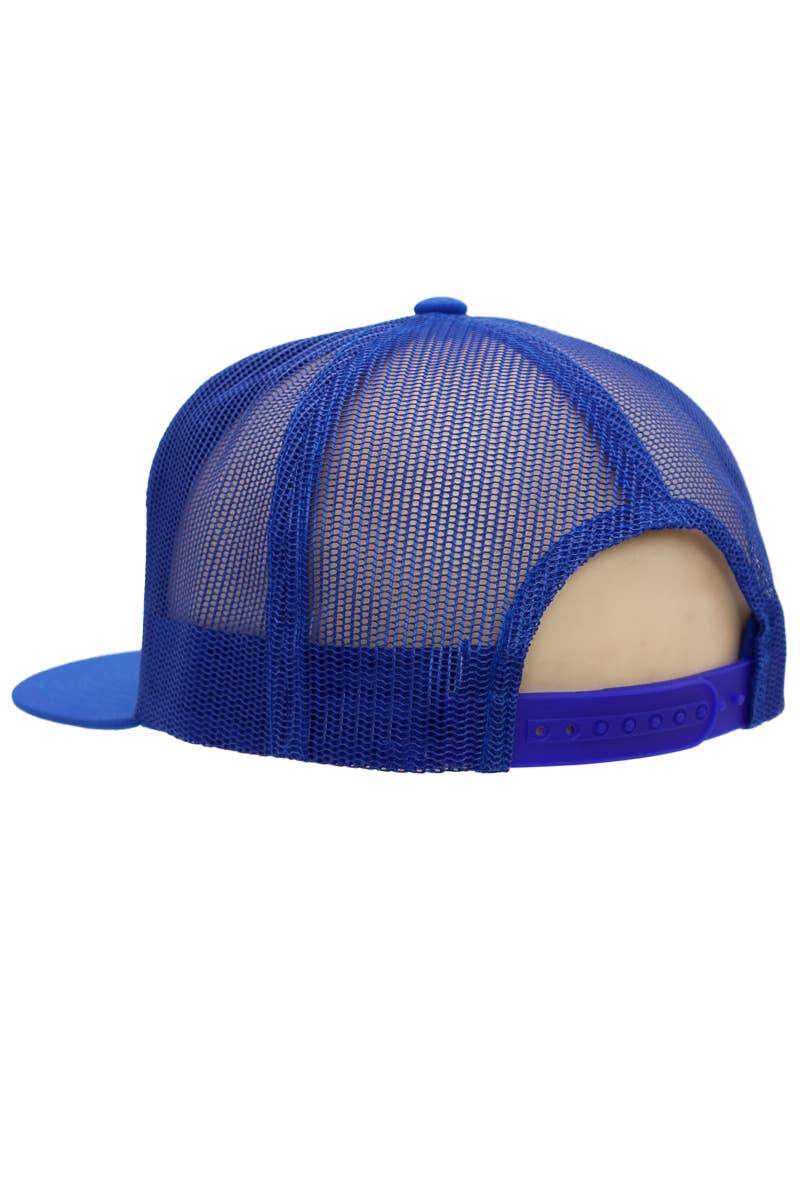 Cap Zone - Wholesale Truckerpet - Uniseks - Unikleurige 7-panel truckerpet van katoen-polyester mix7