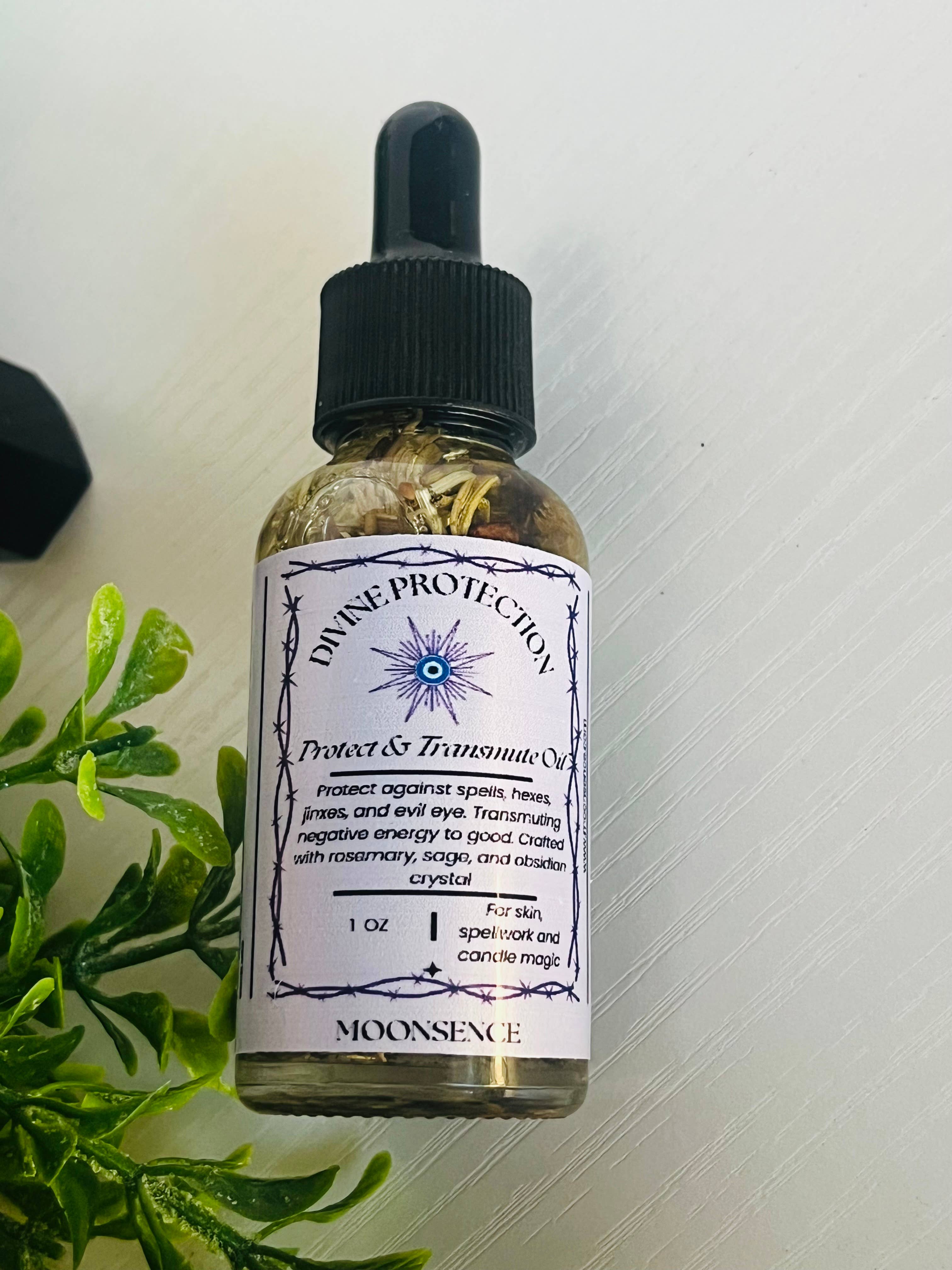 Moonsence - Wholesale Meditation Supplies - Divine Protection Oil –Protection & Transmuting Ritual Oil2