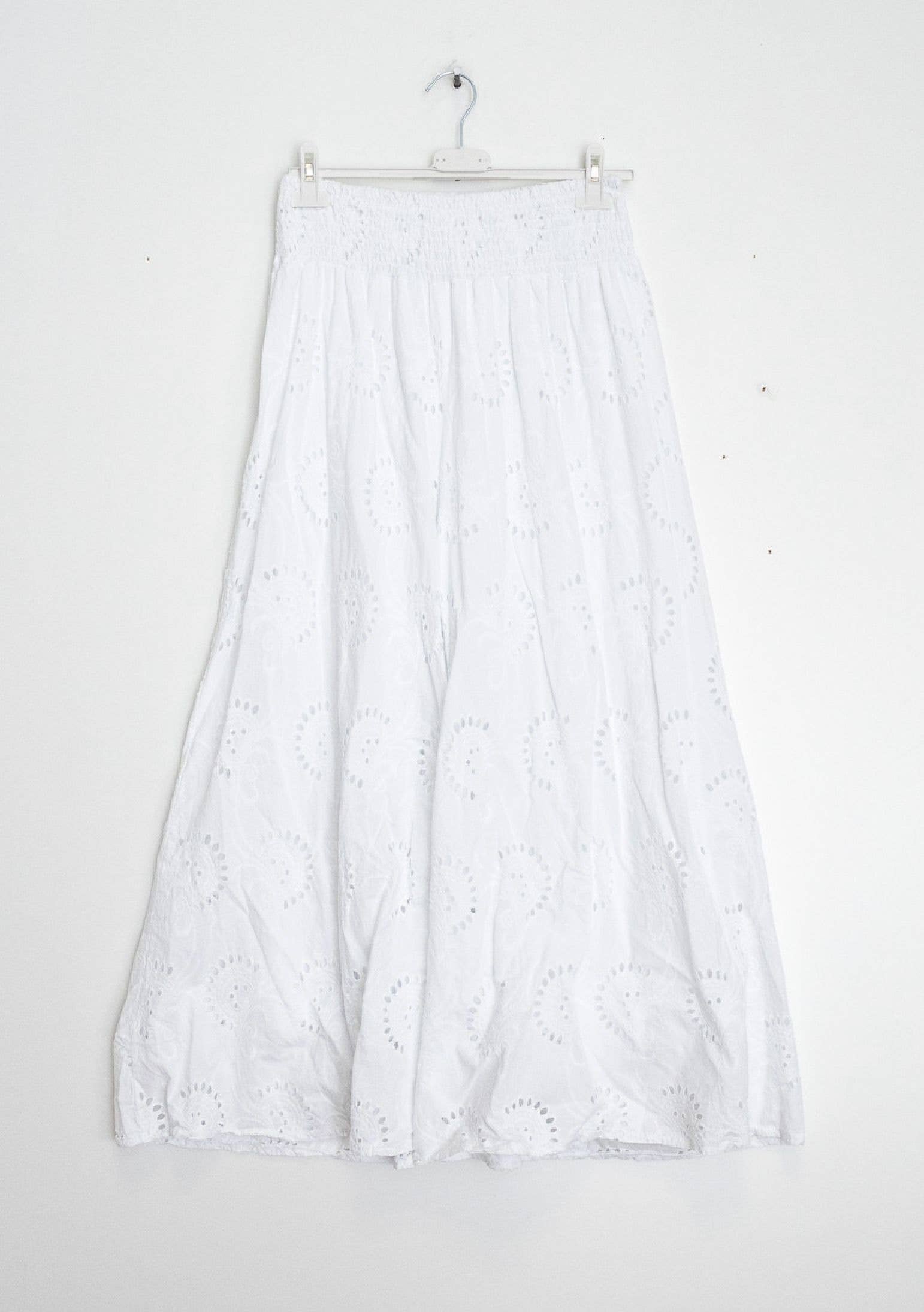 Happy look - Wholesale Pants - Women's - English embroidered wide legs pants 7