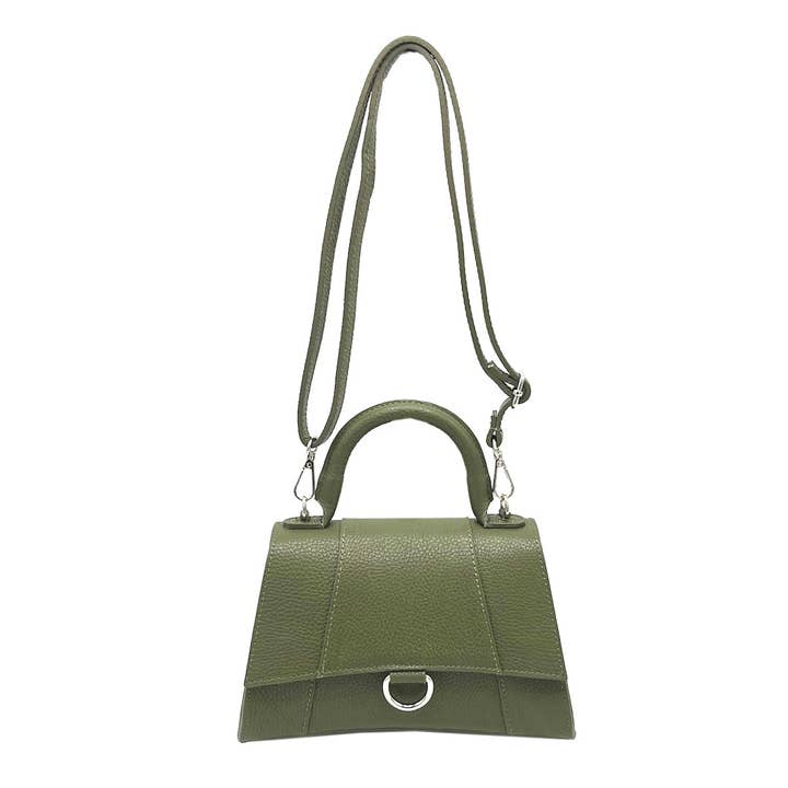 Suie Valentini srl - Wholesale Shoulder Bag - Women's - Genuine leather shoulder bag, Made in Italy, art. 112528
