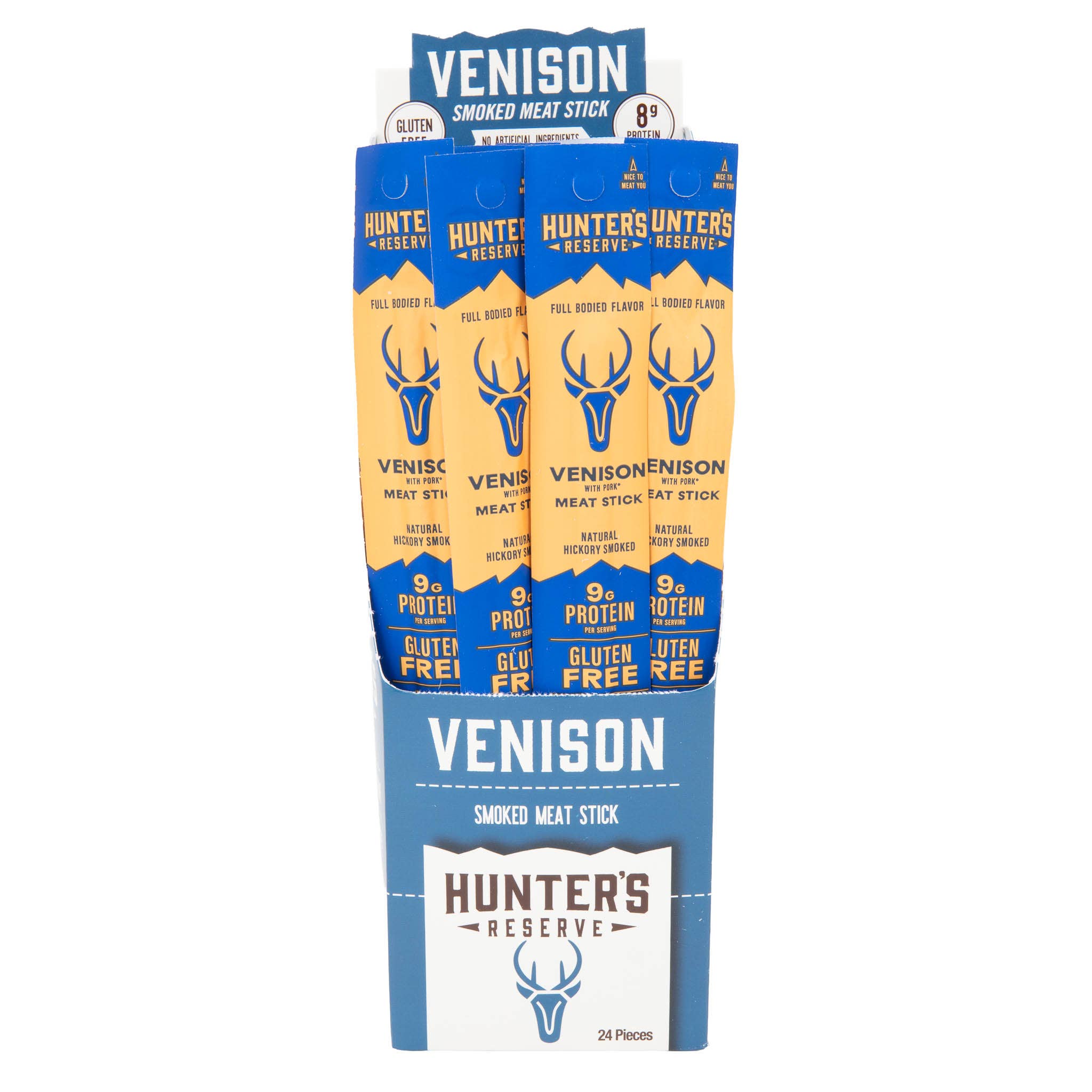 Hunter's Reserve - Wholesale Jerky - Venison Meat Sticks - 24 Pack3