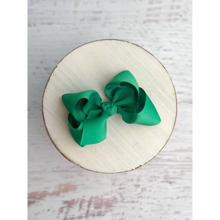 The Hair Bow Company - Wholesale Hair bow – Kids - Essential Grosgrain Hair Bow - Alligator Clip - 4"4