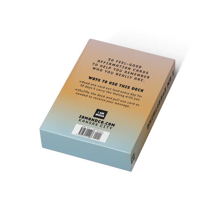I AM Media LLC DBA I AM &CO - Wholesale Tarot Cards - I AM Everything™ Affirmation Card Deck4