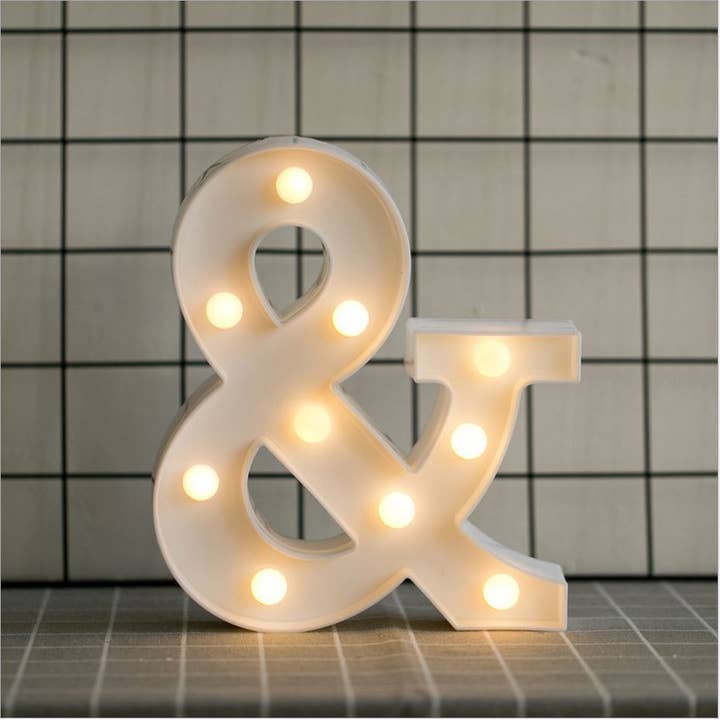 Glow Neon - Wholesale Neon Sign - Letter LED Lights, Wedding Happy Birthday Party Decor23
