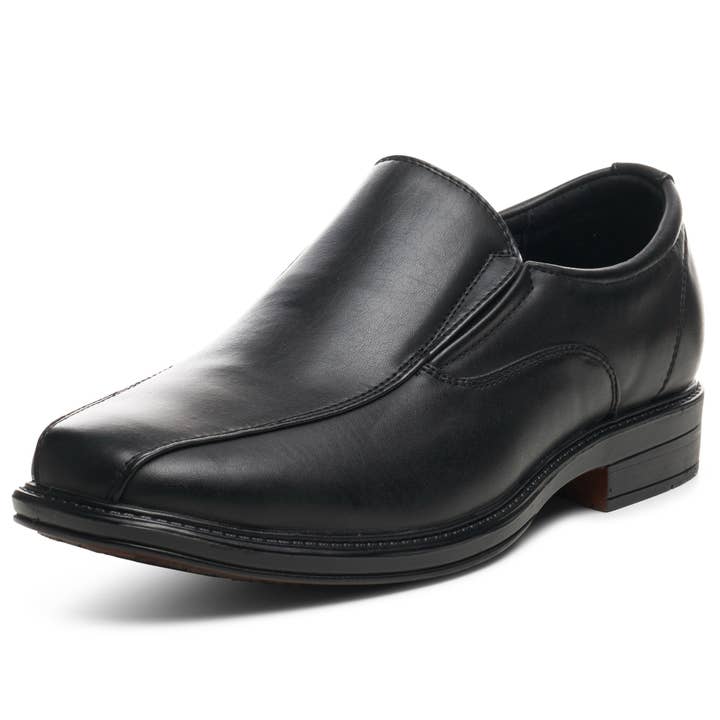 Preto Alpine Swiss Vestido Homem Swiss Slip Forrado Slip em Loafers para venda a revendedores na Faire