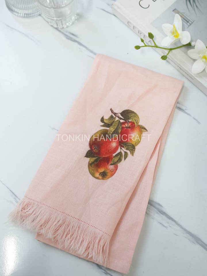 Printing Linen Bathing Towel 2 for wholesale by Tonkin Handicraft