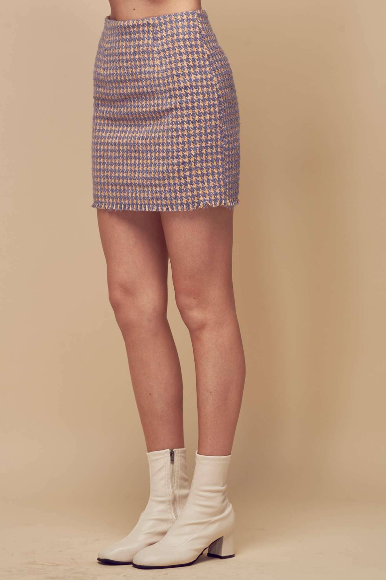 Petal Dew - Vente Jupe – femme - JUPE PIED-DE-POULE, JUPE TRAPÈZE6