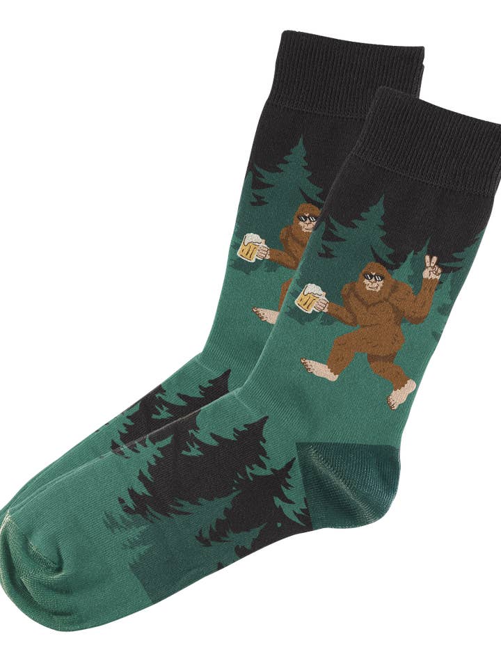 Smithco Distributing - Wholesale Socks - Unisex - Sillies Socks Urban Legend - Novelty Socks, Bigfoot Sock