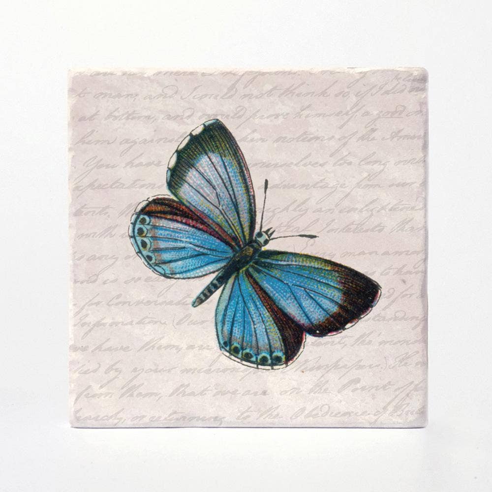 Versatile Coasters Canada - Wholesale Coasters - Vintage Butterflies Coasters2