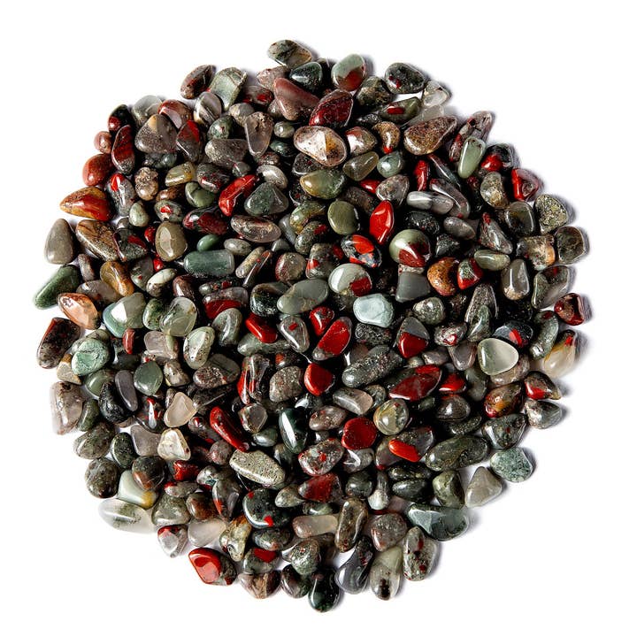Tree of Life Gems - Wholesale Spiritual stone/crystal - Extra Small Tumbled Bloodstone Seftonite6