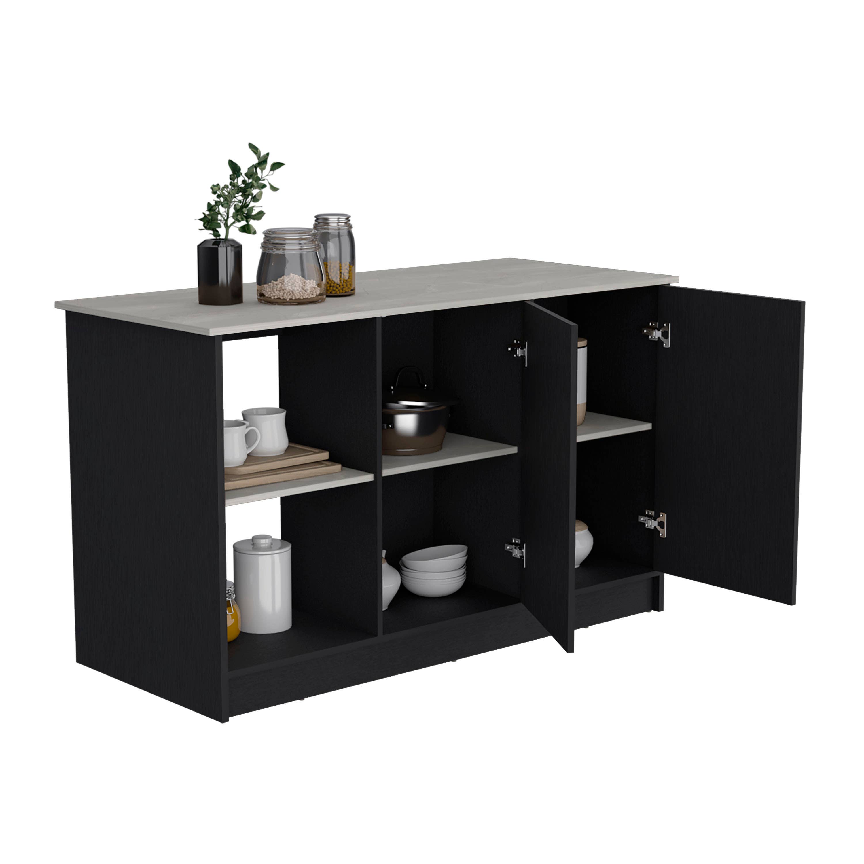 TUHOME FURNITURE - Vendita all'ingrosso Contenitori/Organizer da cucina - Isola da cucina Juniper30