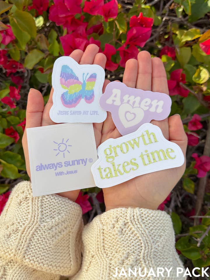 Elevated Faith Sticker Club for engroshandel hos Elevated Faith