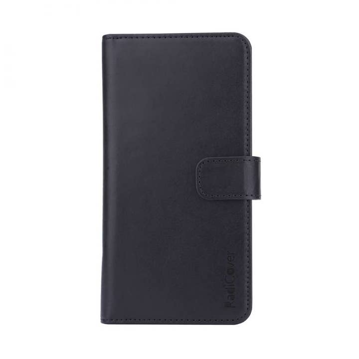 2 en 1 exclusif - Universel - Grand - Cuir pleine fleur - 86% de protection - Noir pour la vente par Radicover