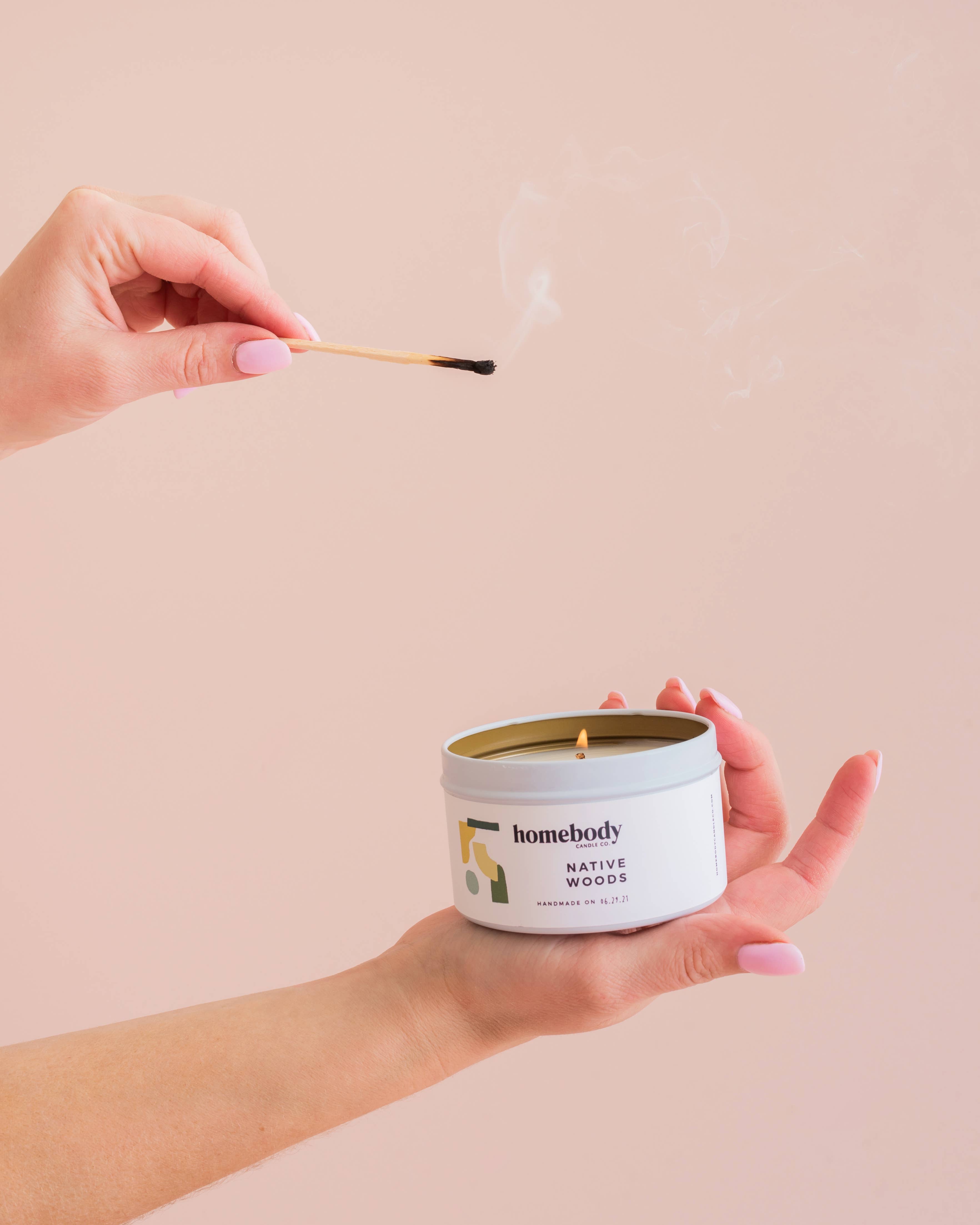 Homebody Candle Co. - Wholesale Travel Candles - Aurora Borealis • candle tin5