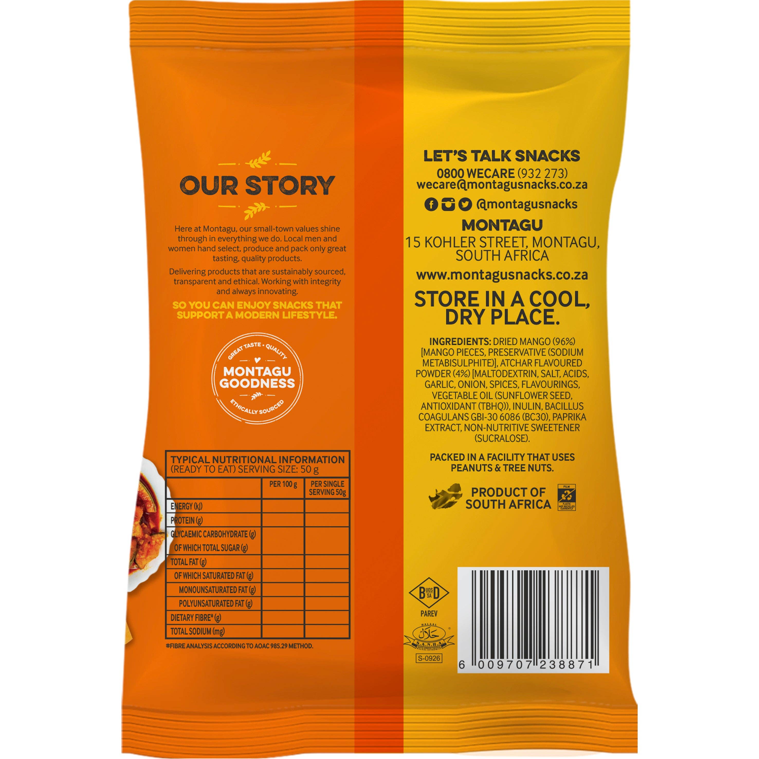 Mahdina – wholesale Dried/dehydrated fruit – Montagu: Mango Bites - Atchar Flavoured8