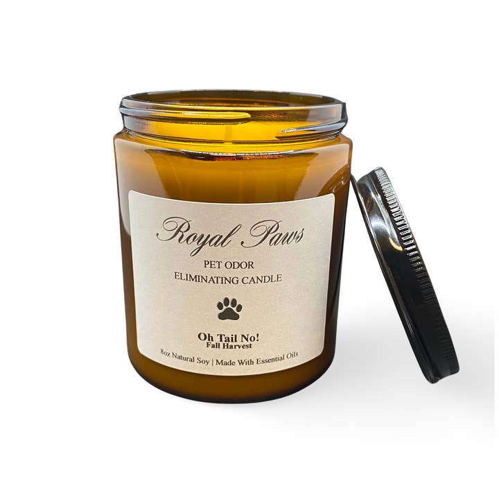 Royal Paws Club - Wholesale Jar/Filled Candle - Scented Pet Odor Eliminating Candle2