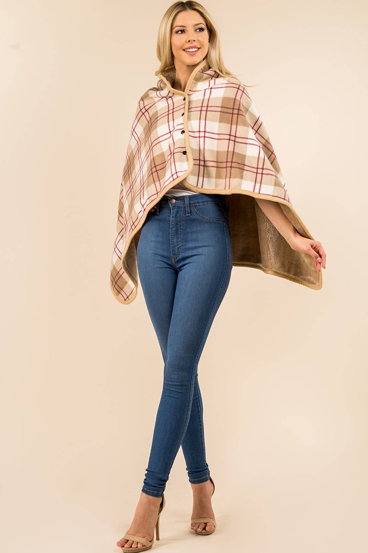 Suzie Q USA - Venta al por mayor Chal - Mujer - Mantón de manta a cuadros19