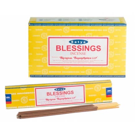 Crystal Magick Wholesale Ltd – wholesale Incense – Satya Blessings Incense Sticks0