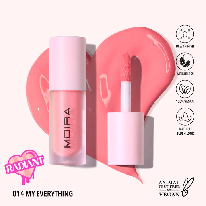 Moira Cosmetics - Wholesale Blush - Love Steady Liquid Blush (014, My Everything)