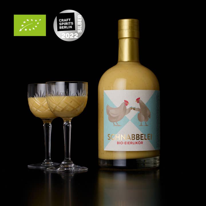 Spirit of Hafencity - Wholesale Liqueur - Schnabbelei — organic eggnog 16% Vol. 0.5L1