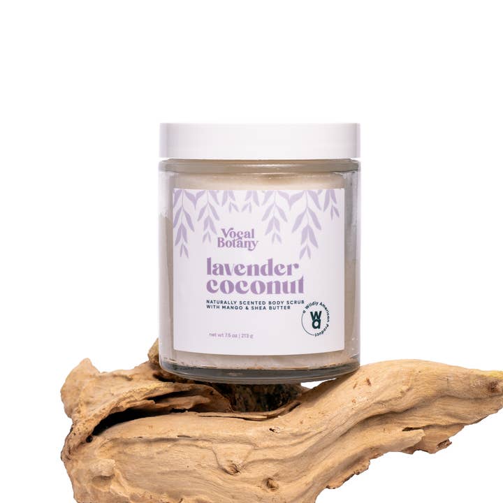 Vocal Botany - Wholesale Body Scrub/Exfoliant - Lavender Coconut Butter Body Scrub1