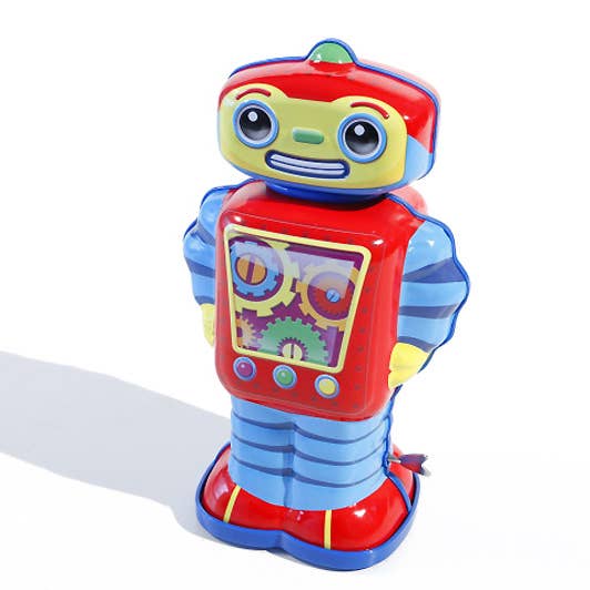 Cosmo Tin Robot robot, WTR made in China for wholesale by die Blechfabrik e.K.