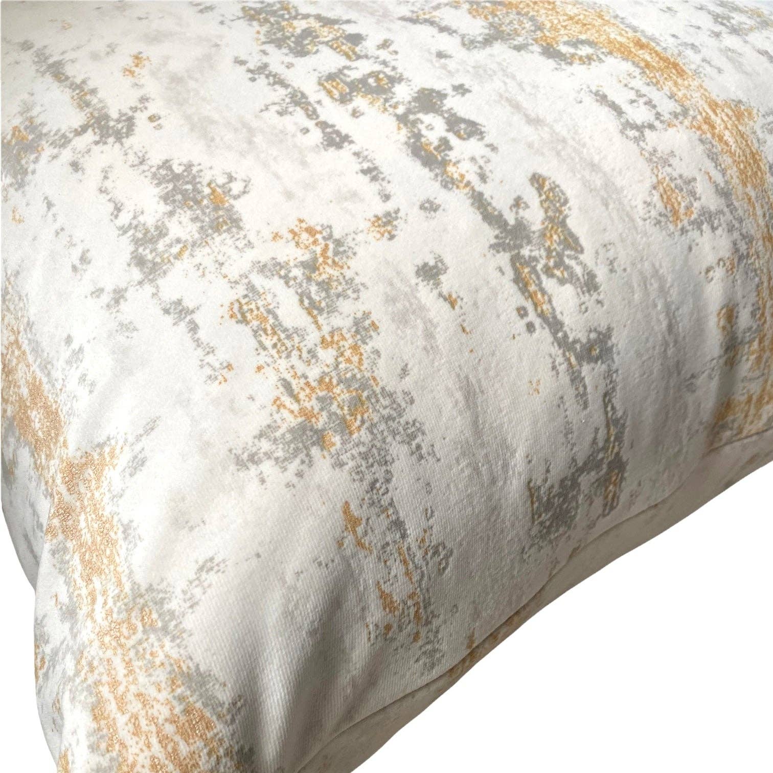 Visually Rich Home - Wholesale Throw/Decorative Pillow - Ivory Abstract Pillow2