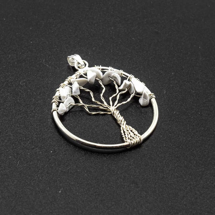 Quasar Gems USA – wholesale Individuell berlock/hänge – Livets träd ädelstenshalsband16