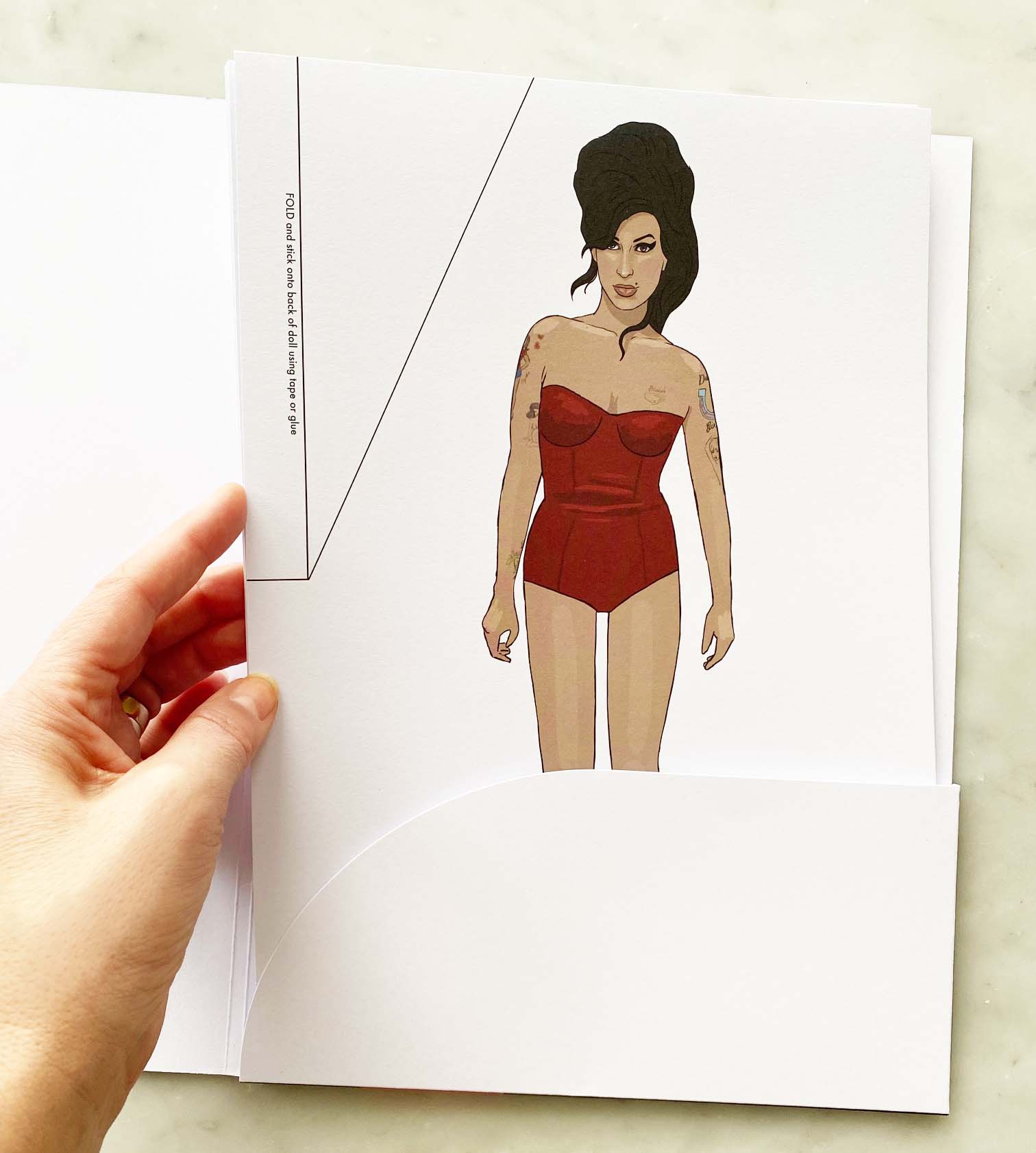 I Love Mel - Wholesale Coloring & Activity Book - Adult - AMY WINEHOUSE PAPER DOLL - BARGAIN BOX OF 301