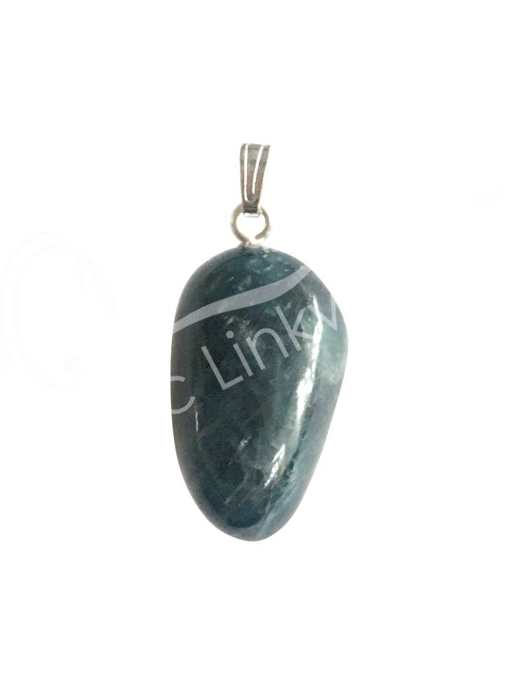 COLGANTE, APATITA CON PIEDRA VOLTEADA DE 0,75 A 1 PULGADA (1 UNIDAD) para venta al por mayor de Oceanic Linkways Inc