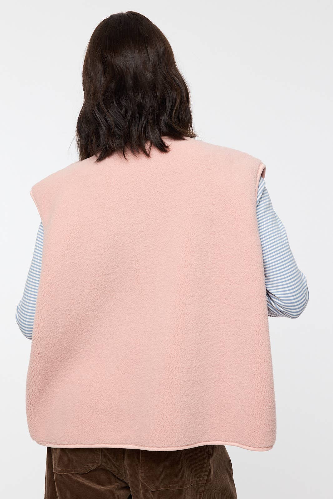 Wishlist Apparel - Wholesale Outerwear Vest - Women's - SHERPA VEST / WL25-106253