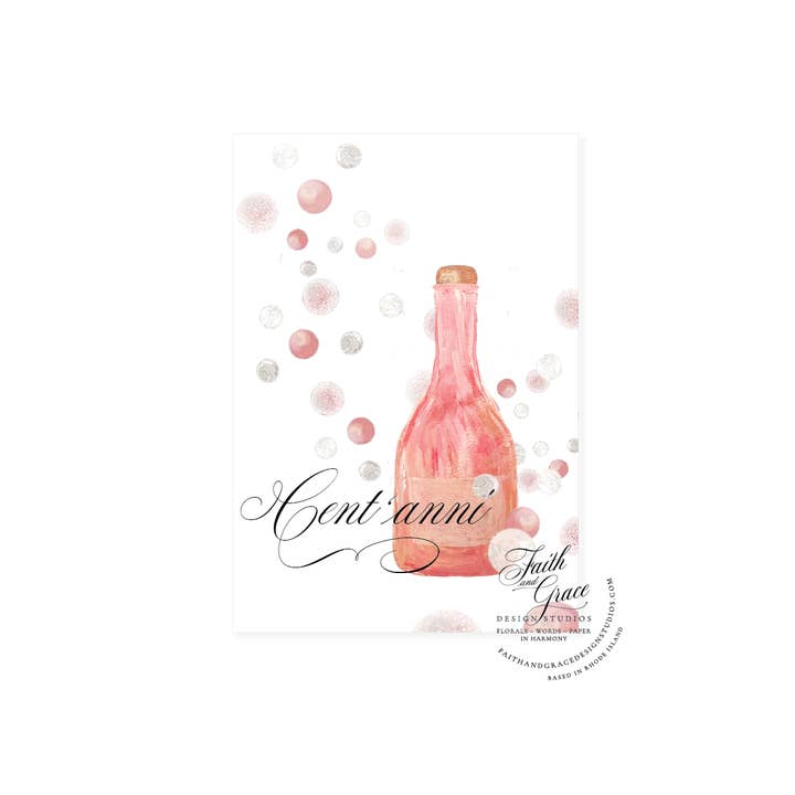 Cent'anni - Puissiez-vous vivre 100 ans ! pour la vente par Faith and Grace Design Studios