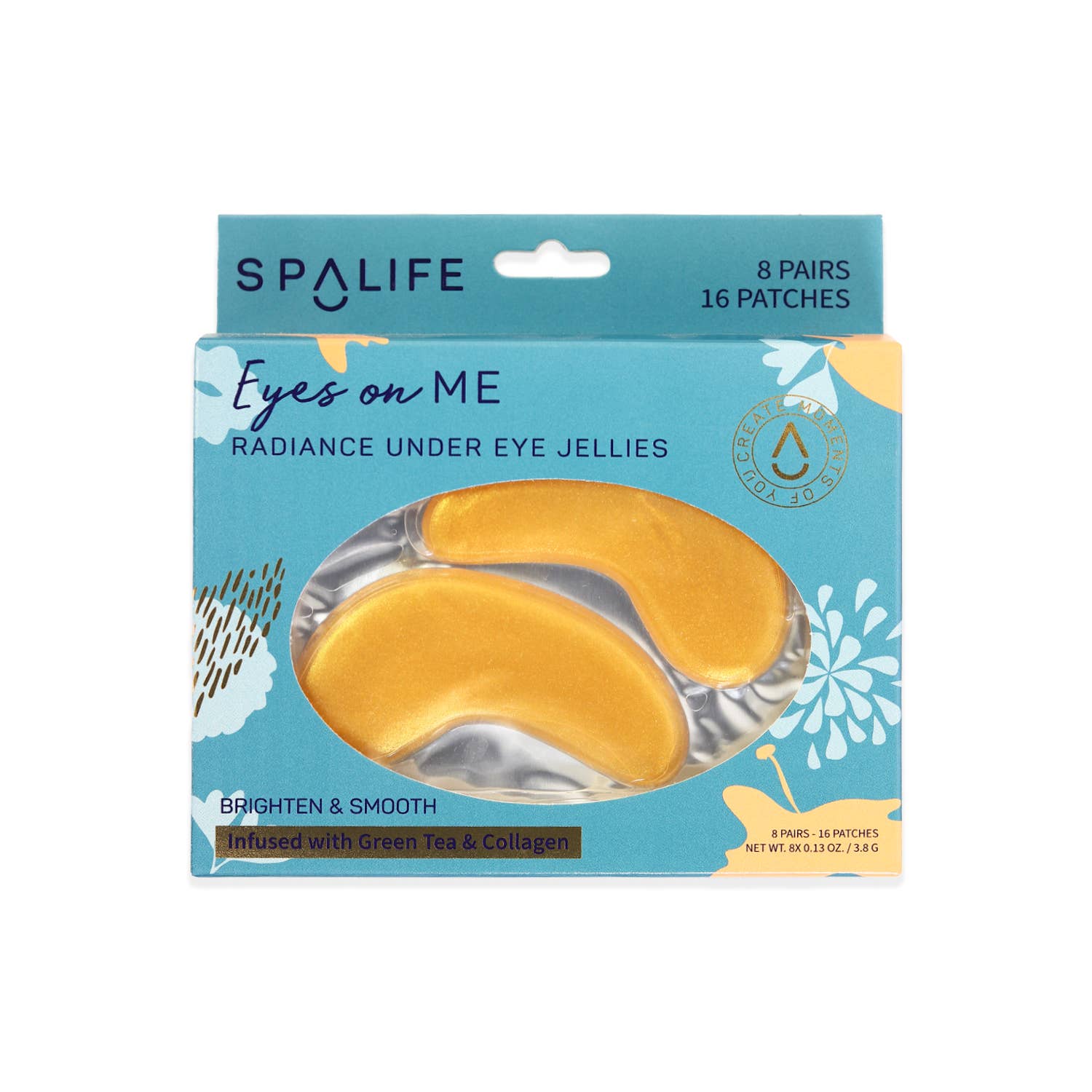 My Spa Life - Venta al por mayor Mascarillas para ojos - Jaleas radiance para debajo de los ojos Eyes on me, 8 pares