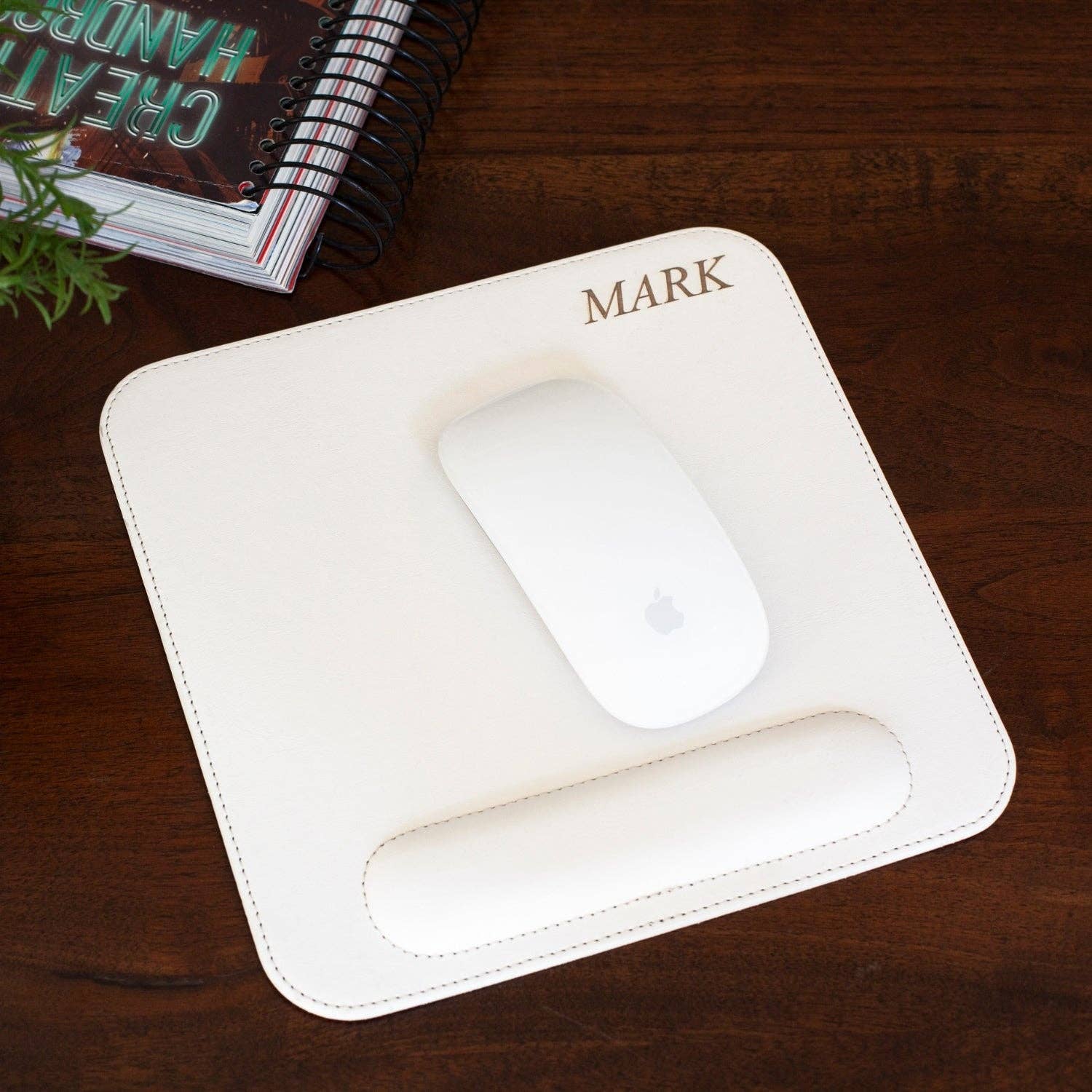 Londo - Vente Tapis de souris - Tapis de souris en cuir Londo avec repose-poignet2