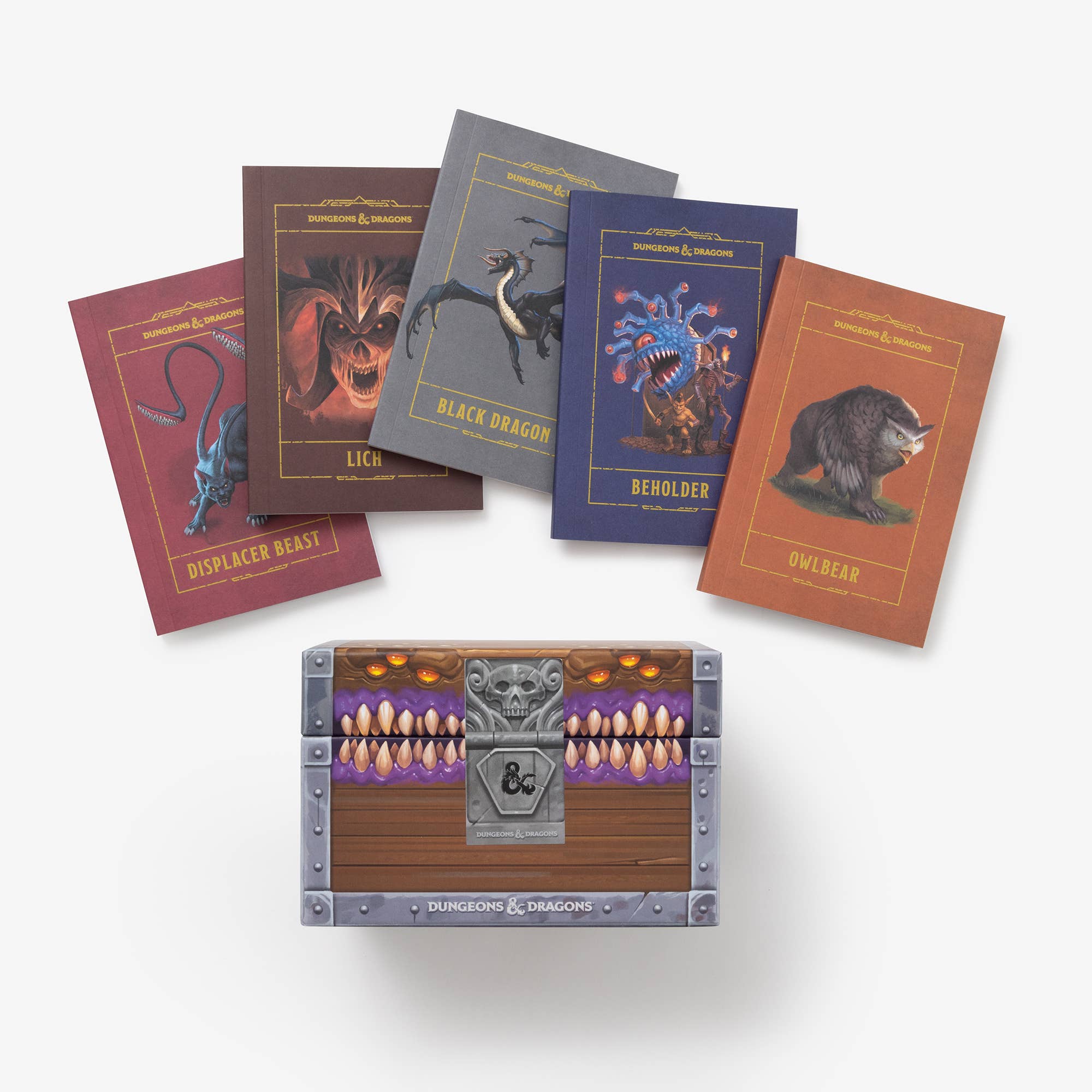 Penguin Random House LLC - Wholesale Notebook - Mimic Treasure Chest Notebook Set (Dungeons & Dragons)2
