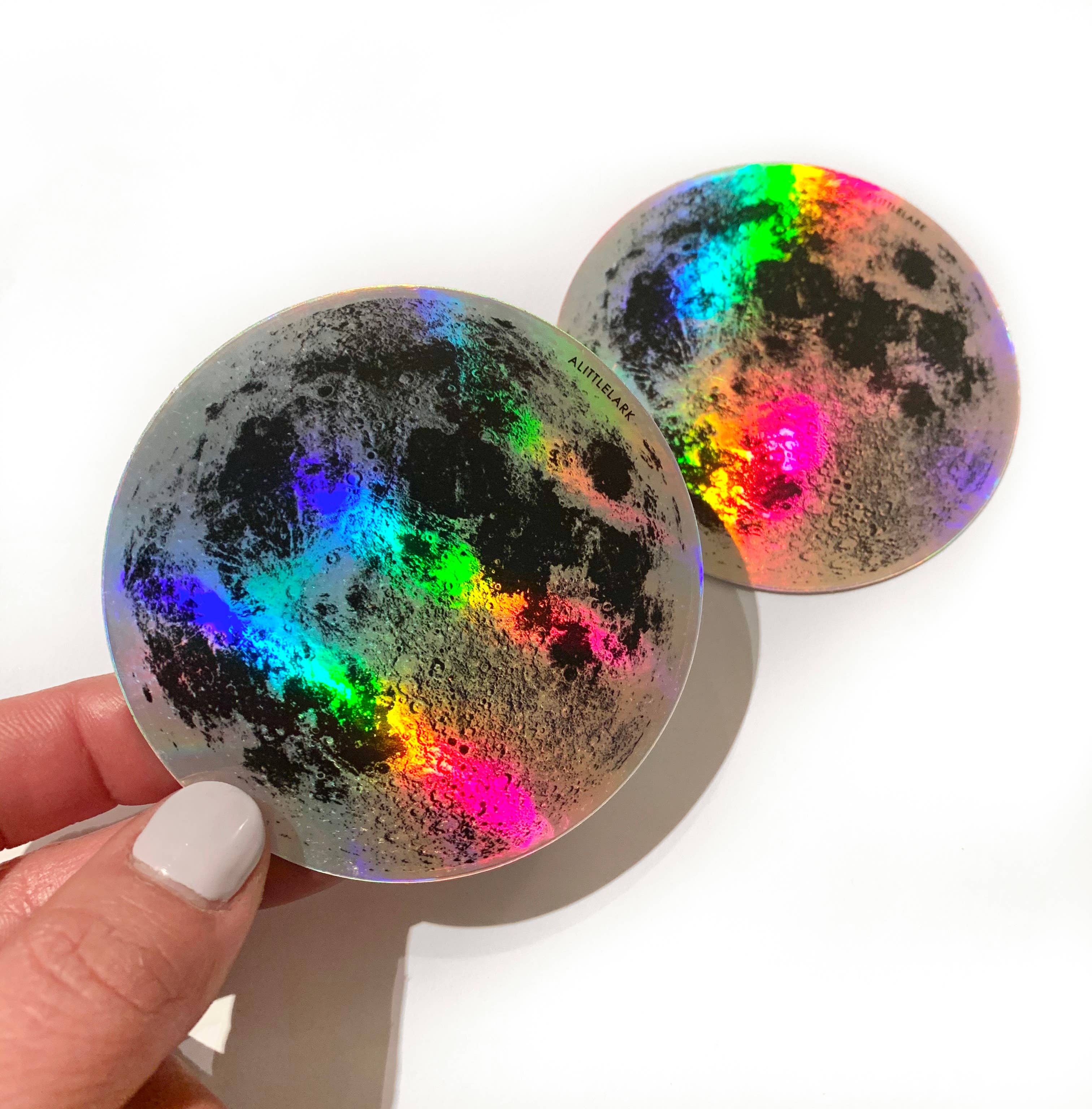 Little Lark - Wholesale Sticker - Hologram Moon Stickers3