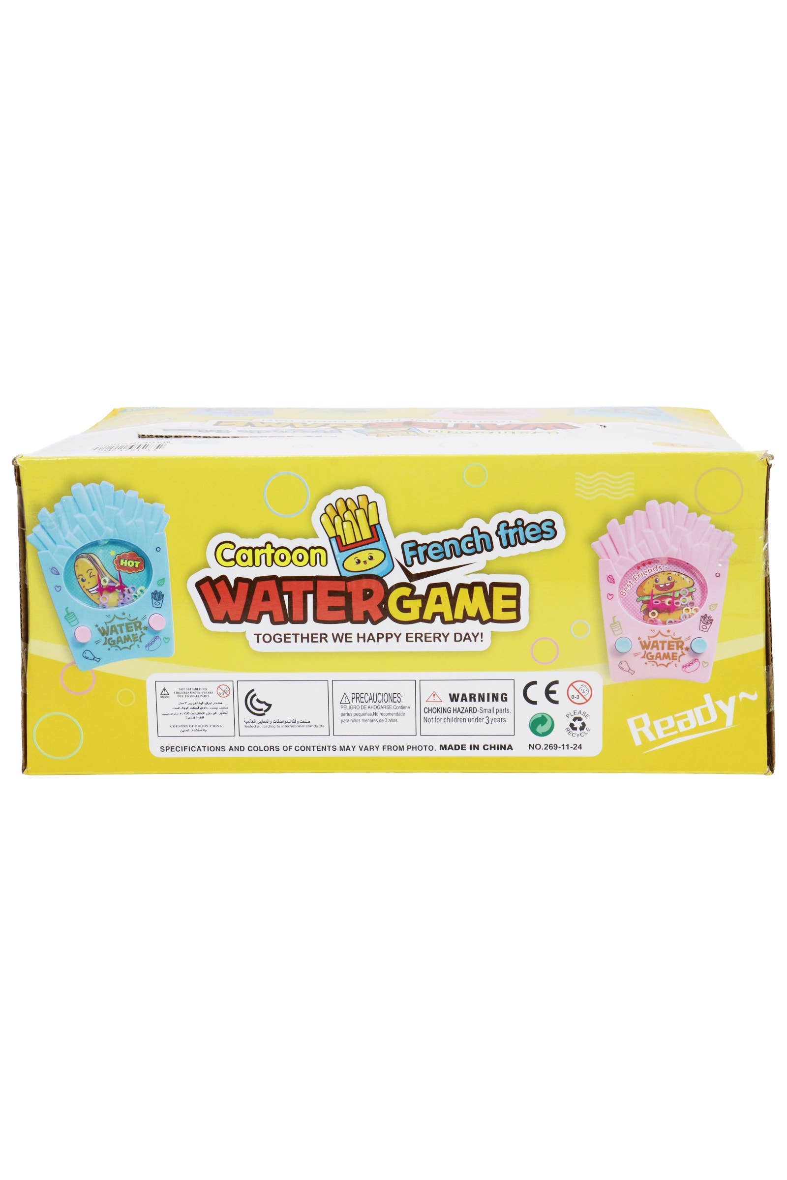 As Shown French Fries Fast Food Ring Toss Water Game - 24 Pcs for wholesale on Faire3