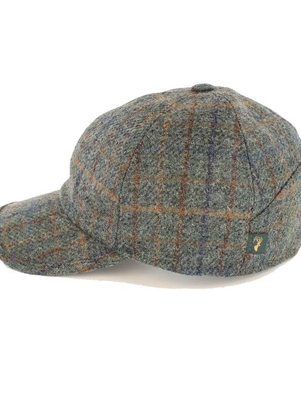 BASEBALL CAP - MADE IN IRELAND - 100% WOOL for wholesale by Bronte Moon