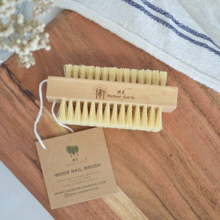 Me Mother Earth - Wholesale Body Brush - Eco-Friendly Vegan Wood Nail Brush