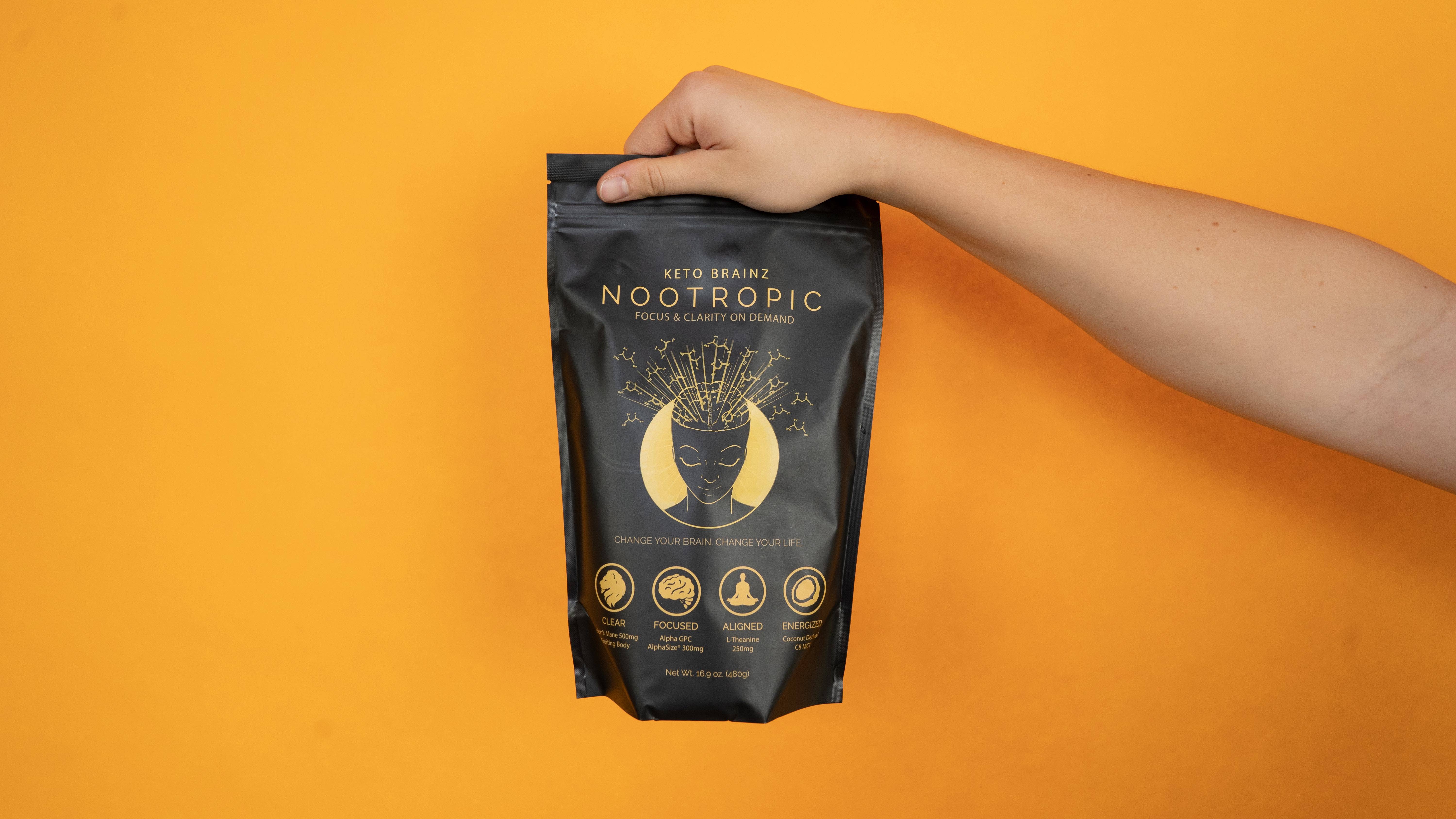 Keto Brainz Nootropics - Wholesale Creamer - Keto Brainz Nootropic Creamer 16.5oz