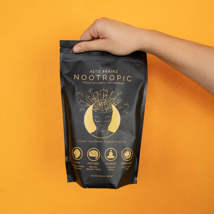 Keto Brainz Nootropic Creamer 16.5oz for wholesale by Keto Brainz Nootropics