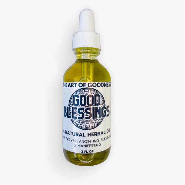 Good Blessings Spiritual Oil
for wholesale by The Art of Goodness