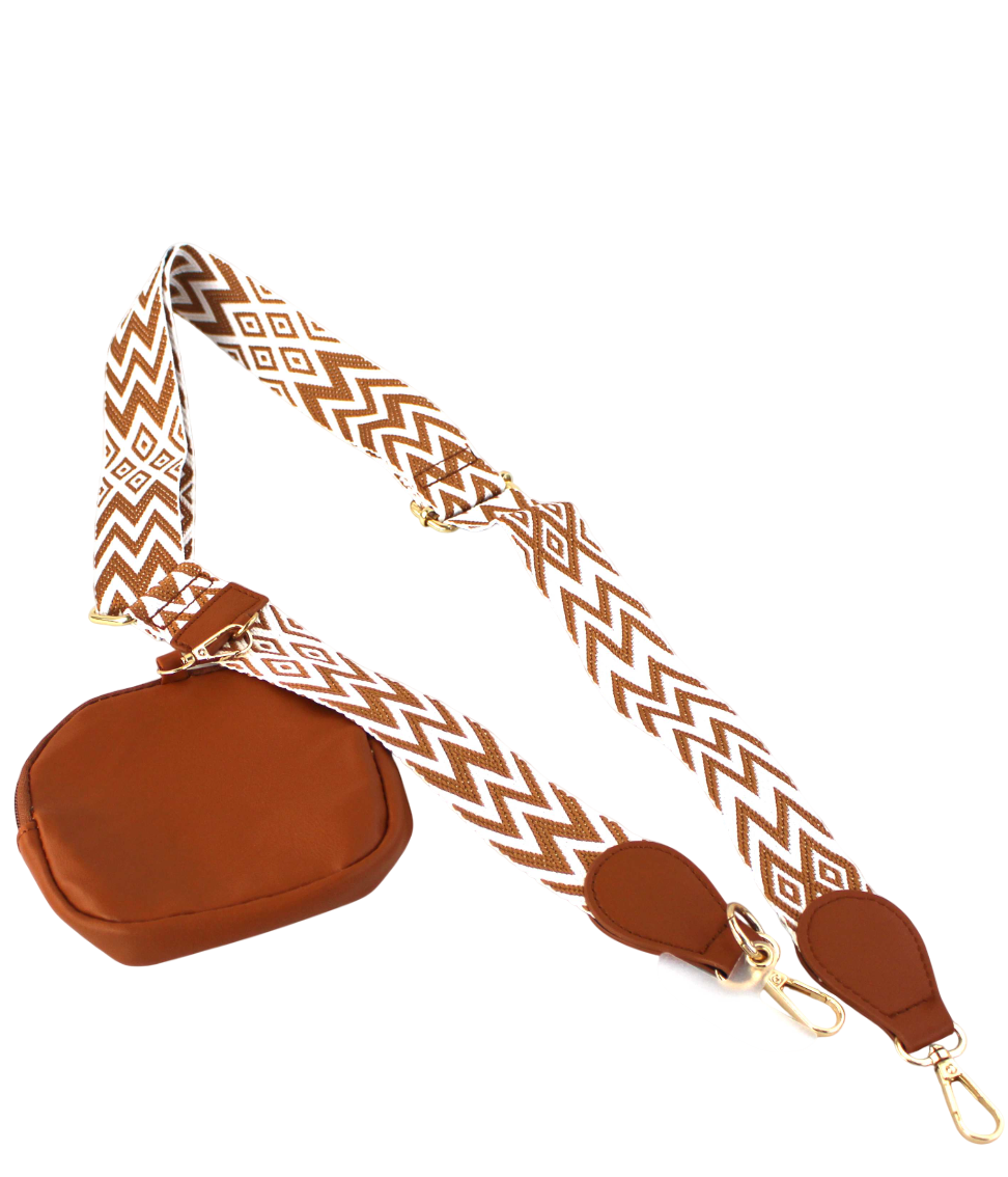 AR New York - Wholesale Crossbody Bag - Women's - C002 - Chevron Clip & Go Crossbody Strap with Pouch10